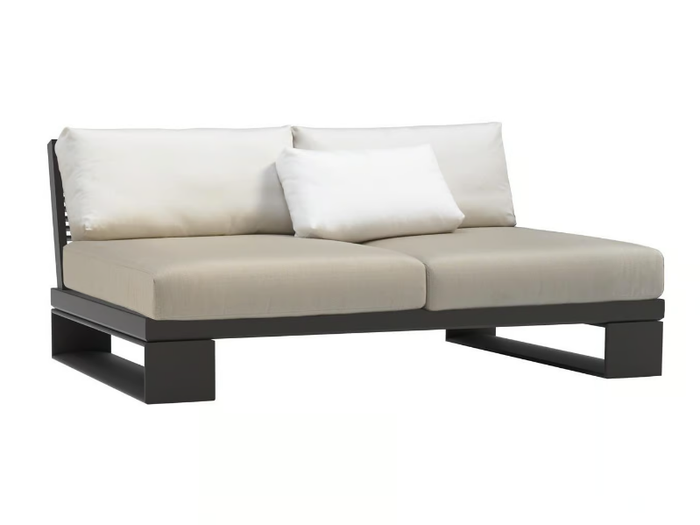 LANDSCAPE ALU SF4630 - 2 seater aluminium garden sofa _ Andreu World